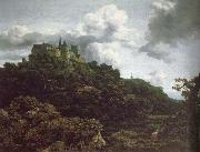 Jacob van Ruisdael Bentheim Castle Germany oil painting artist